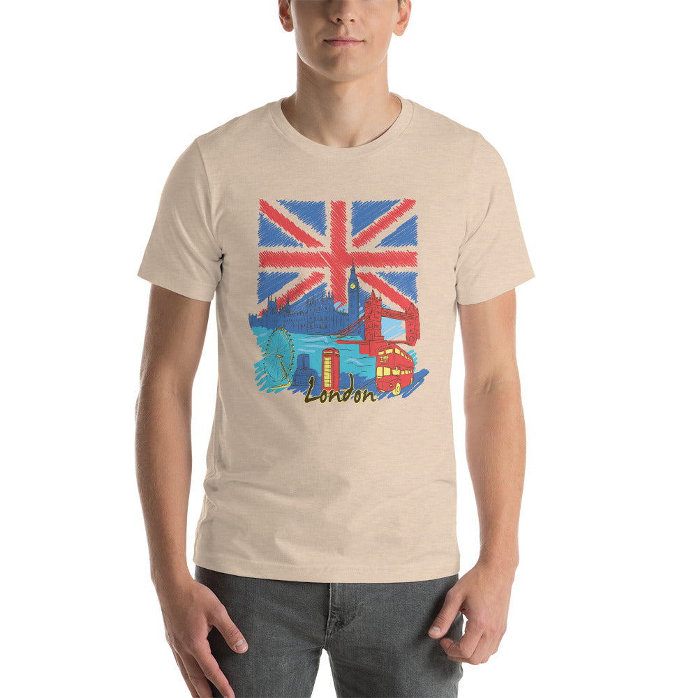 London Short-Sleeve Unisex T-Shirt