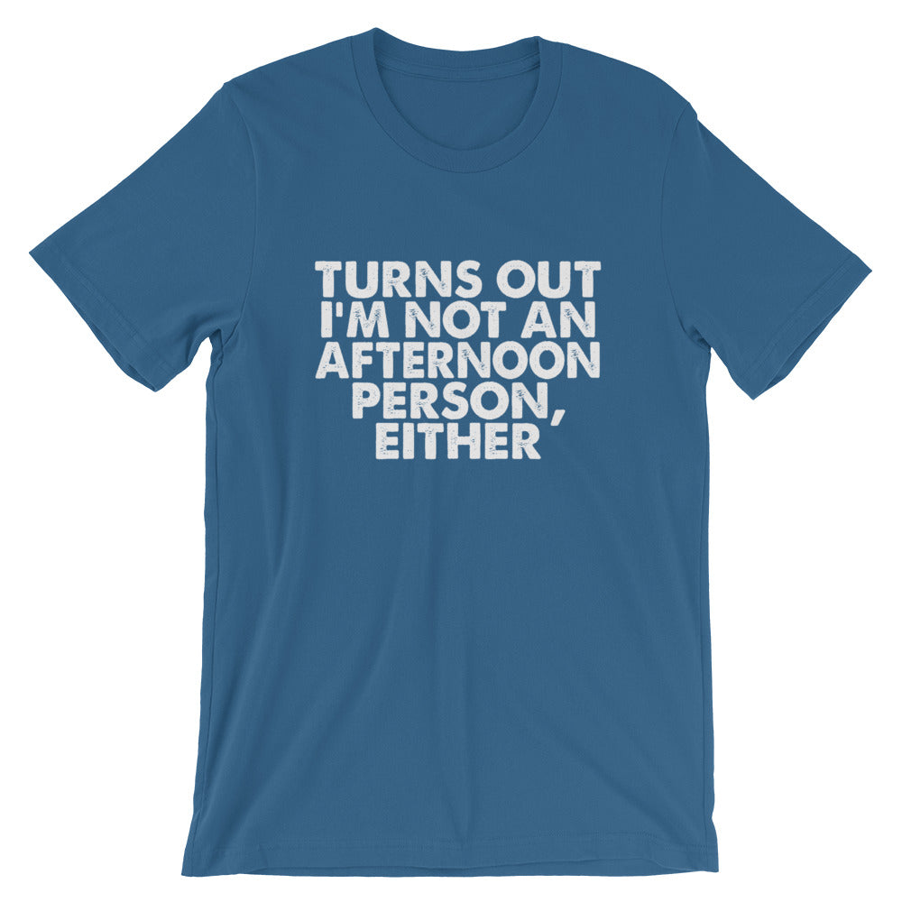 Afternoon Person Short-Sleeve Unisex T-Shirt