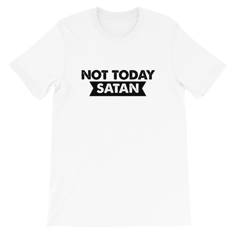 Not Today Satan Short-Sleeve Unisex T-Shirt