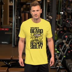 Beard Short-Sleeve Unisex T-Shirt