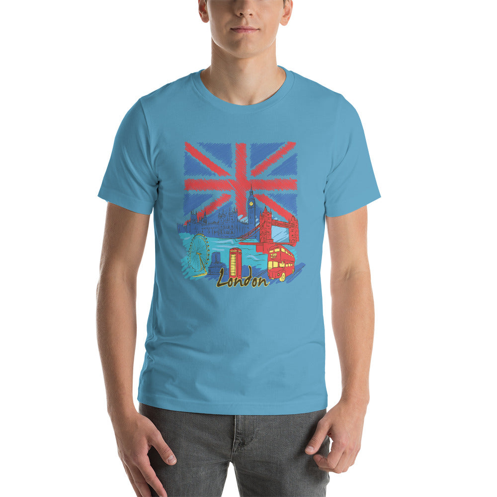 London Short-Sleeve Unisex T-Shirt