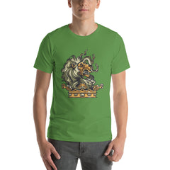 Lion Head Short-Sleeve Unisex T-Shirt