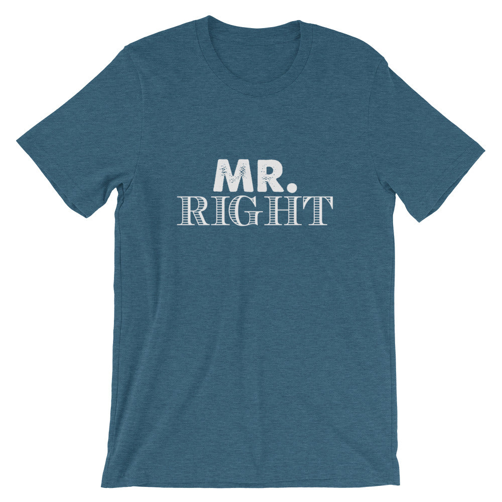 Mr. Right Short-Sleeve Women T-Shirt