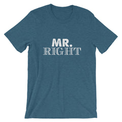 Mr. Right Short-Sleeve Women T-Shirt
