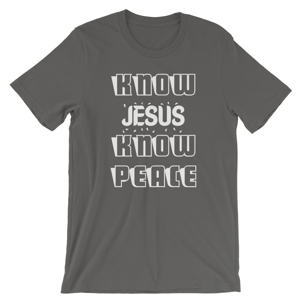 Know Jesus Short-Sleeve Unisex T-Shirt