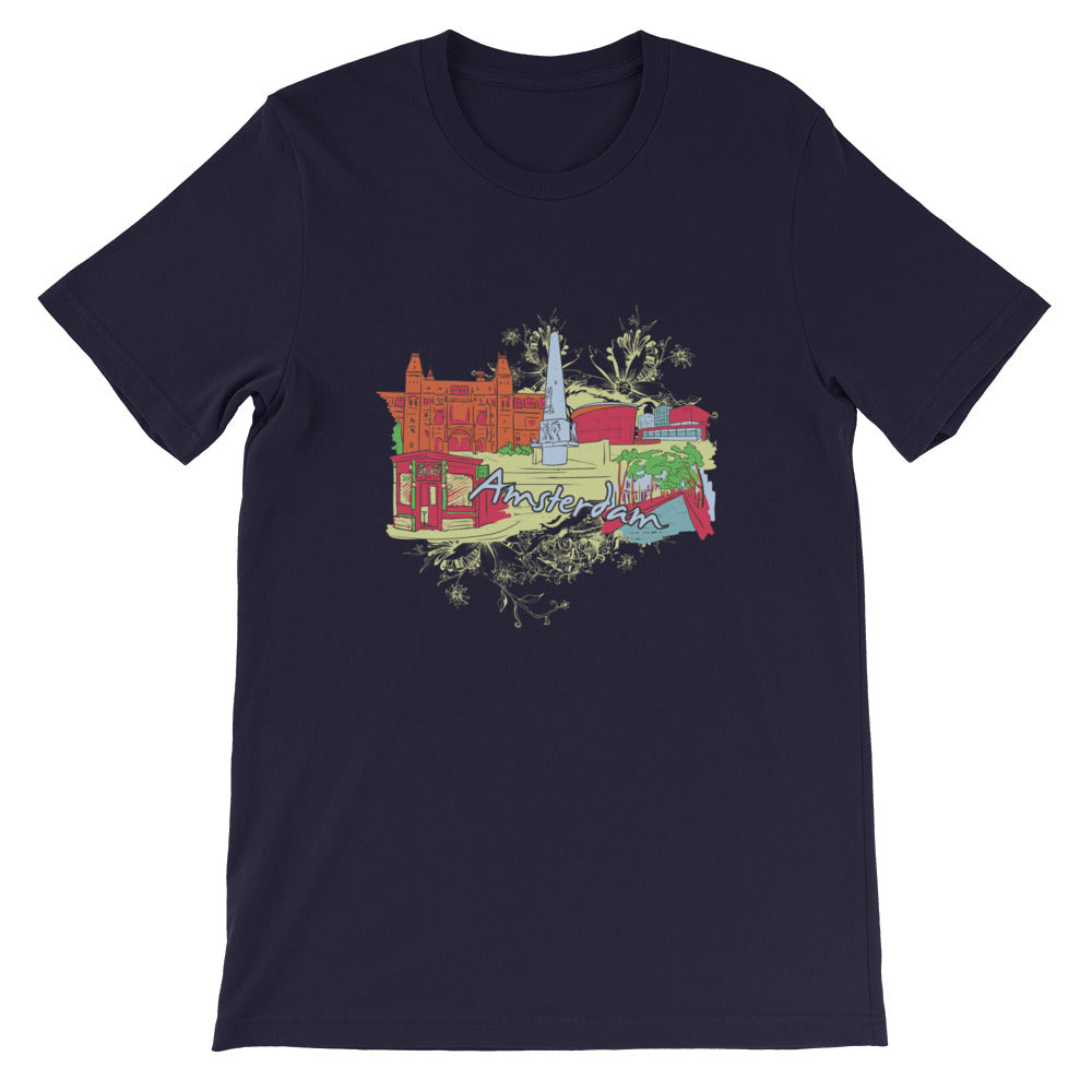 Amsterdam Short-Sleeve Unisex T-Shirt