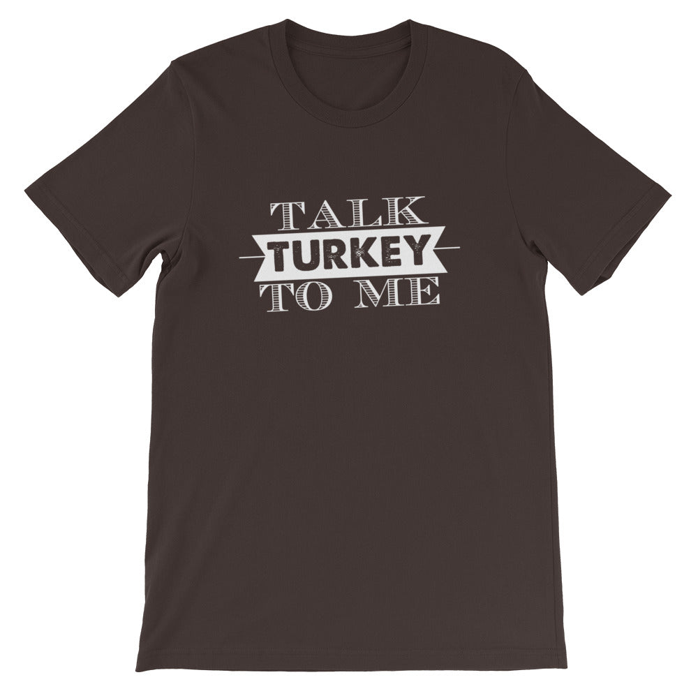 Talk Turkey To Me Short-Sleeve Women T-Shirt