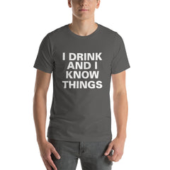 I Know Things Short-Sleeve Unisex T-Shirt