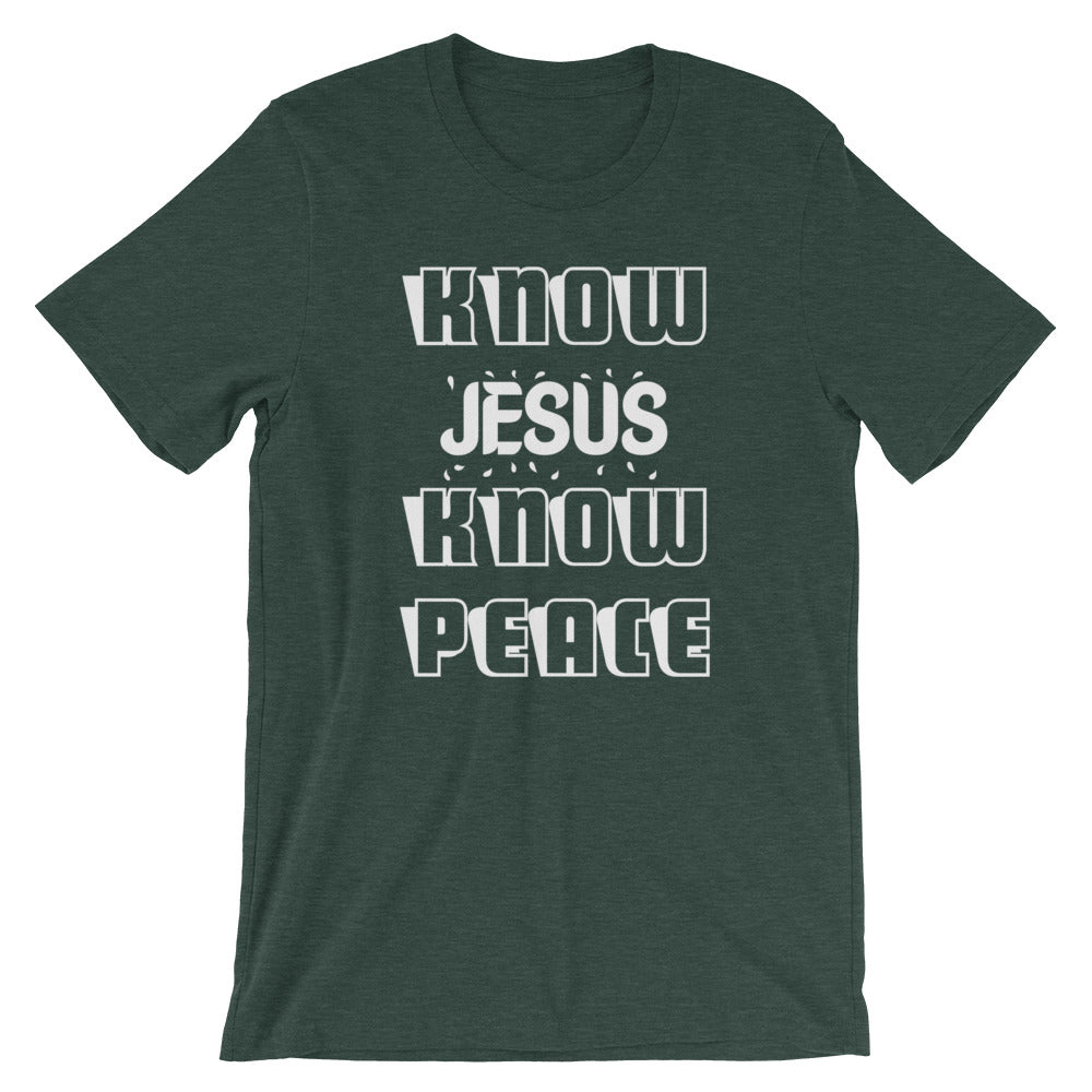 Know Jesus Short-Sleeve Unisex T-Shirt