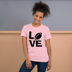 Love Football Short-Sleeve Women T-Shirt