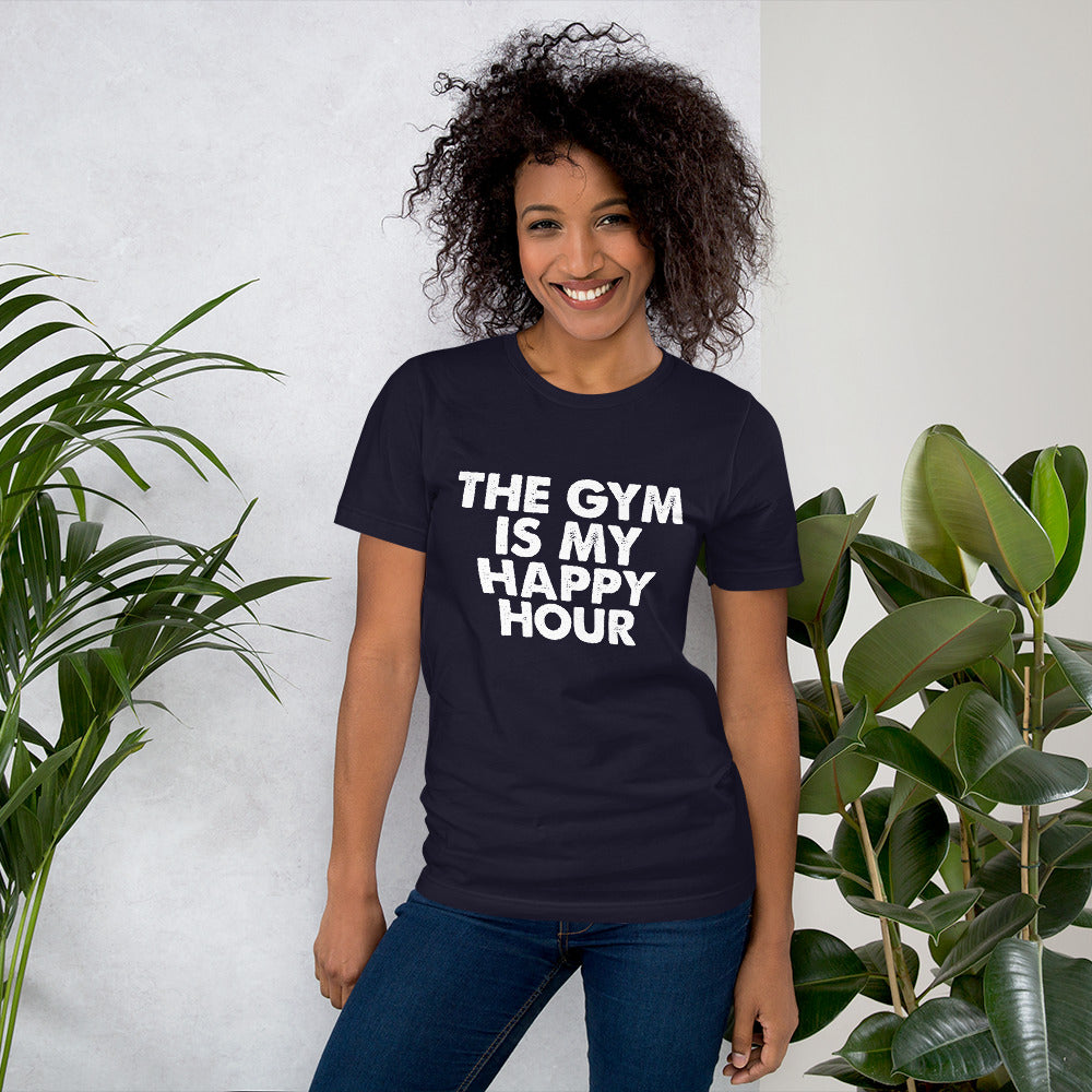 Gym Happy Hour Short-Sleeve Women T-Shirt