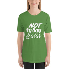 Not Today Satan Short-Sleeve Women T-Shirt