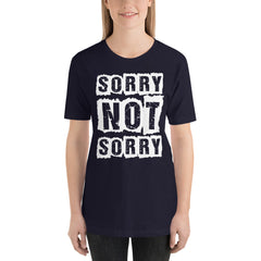 Sorry Not Sorry Short-Sleeve Women T-Shirt