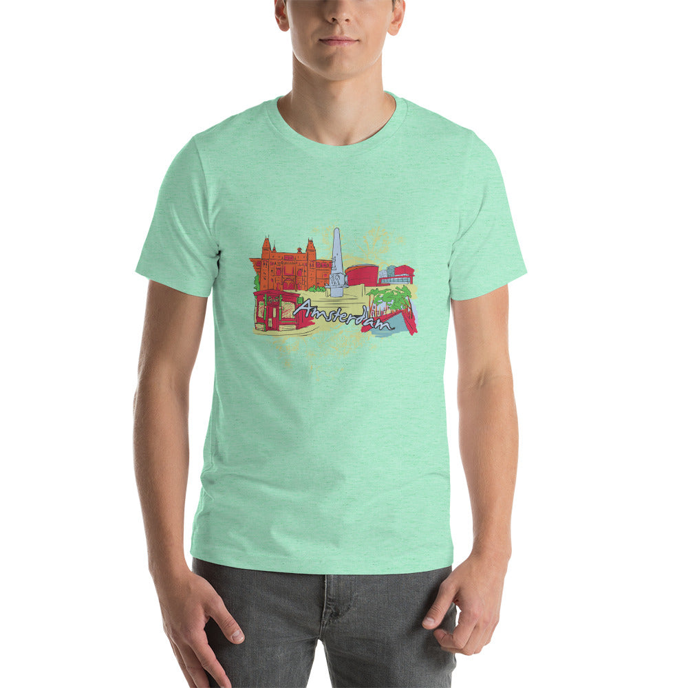 Amsterdam Short-Sleeve Unisex T-Shirt
