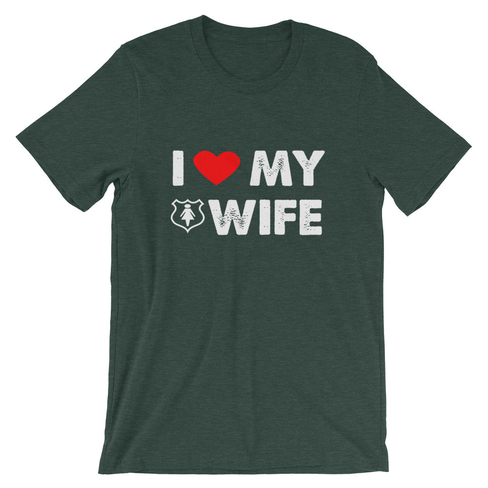 I Love My Wife Short-Sleeve Women T-Shirt