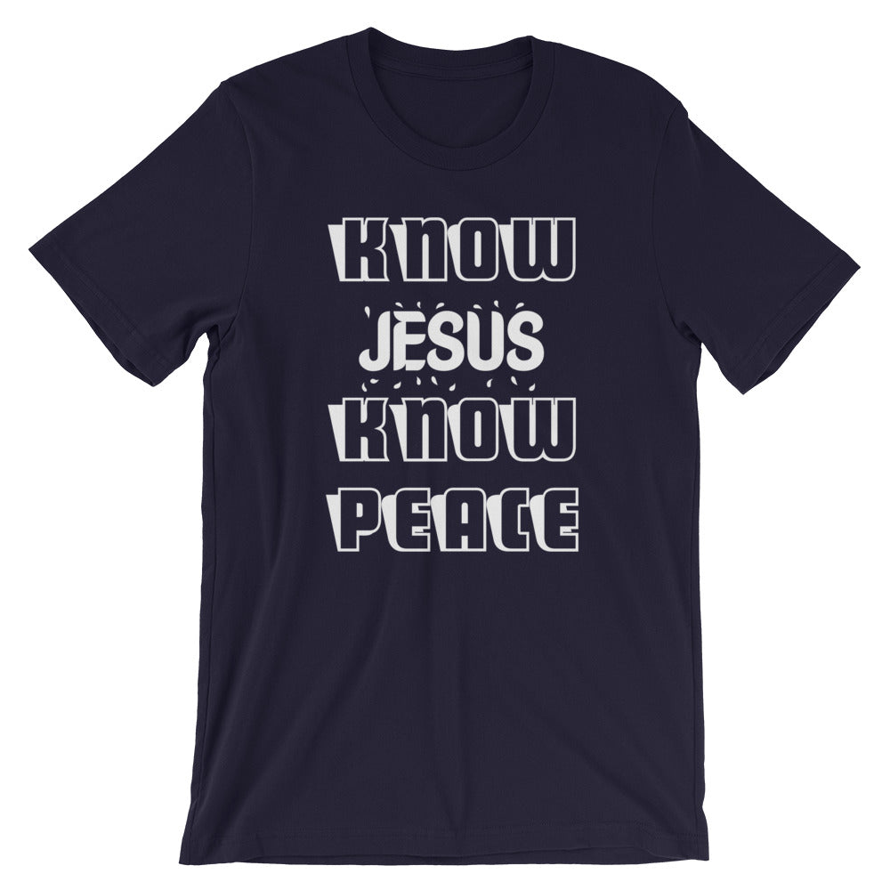 Know Jesus Short-Sleeve Unisex T-Shirt