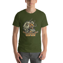 Lion Head Short-Sleeve Unisex T-Shirt