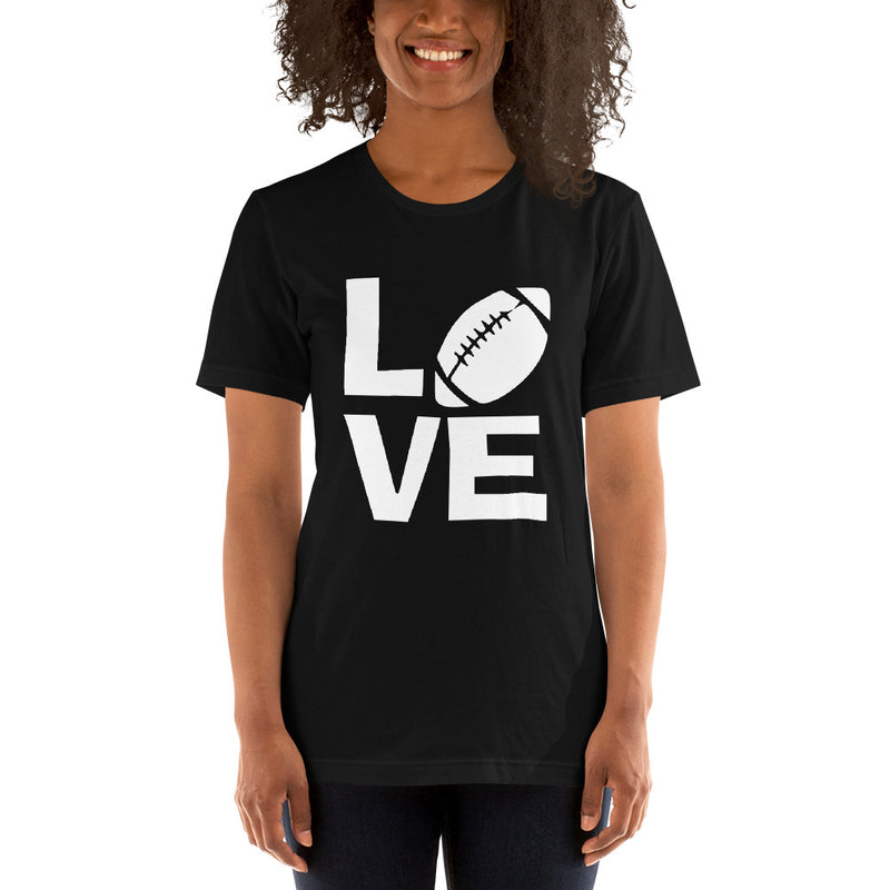 Love Football Short-Sleeve Women T-Shirt