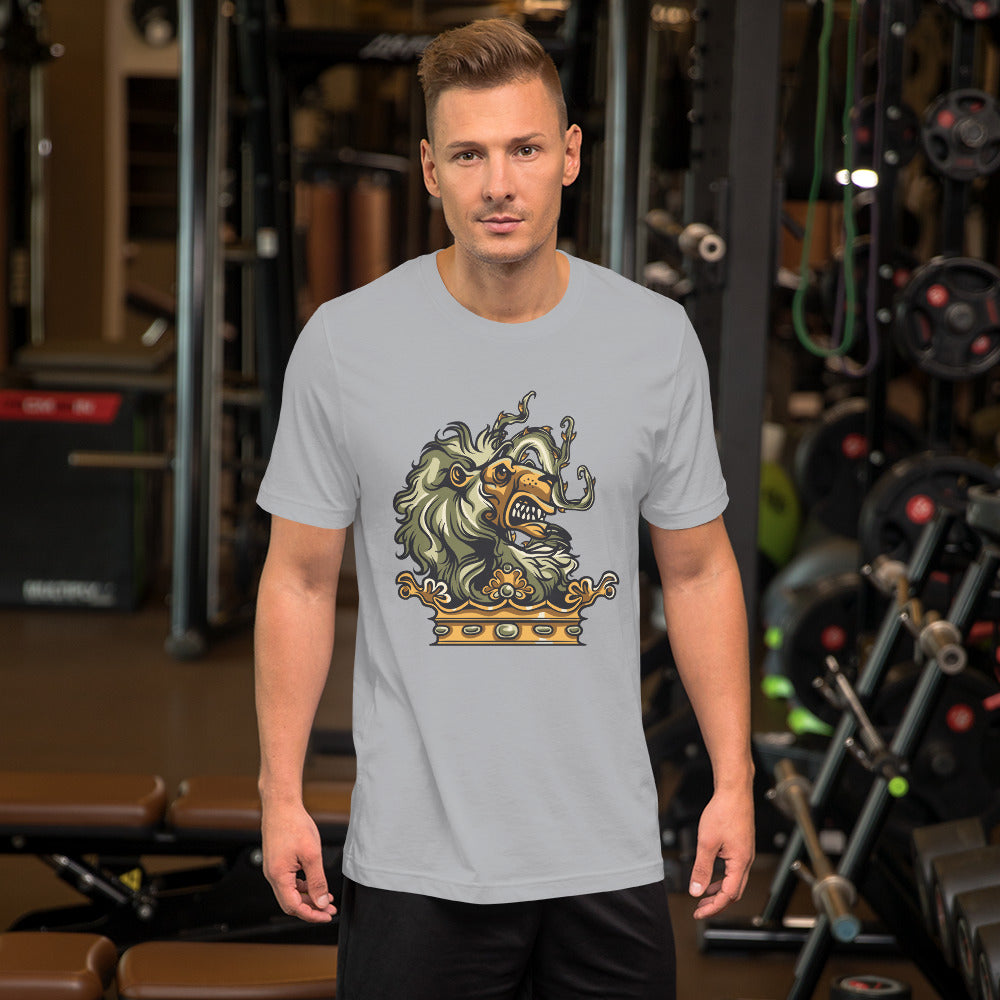 Lion Head Short-Sleeve Unisex T-Shirt