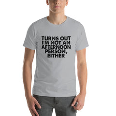 Afternoon Person Short-Sleeve Unisex T-Shirt