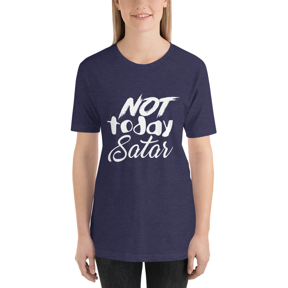 Not Today Satan Short-Sleeve Women T-Shirt