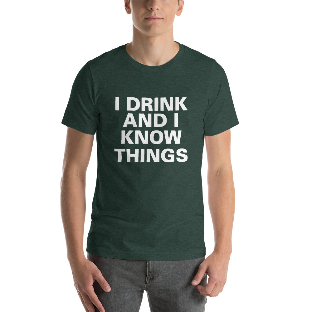 I Know Things Short-Sleeve Unisex T-Shirt