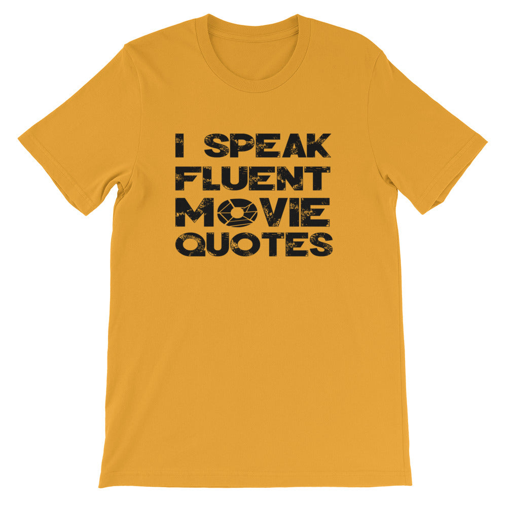 Movie Quotes Short-Sleeve Unisex T-Shirt