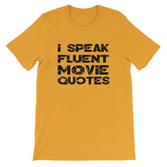 Movie Quotes Short-Sleeve Unisex T-Shirt