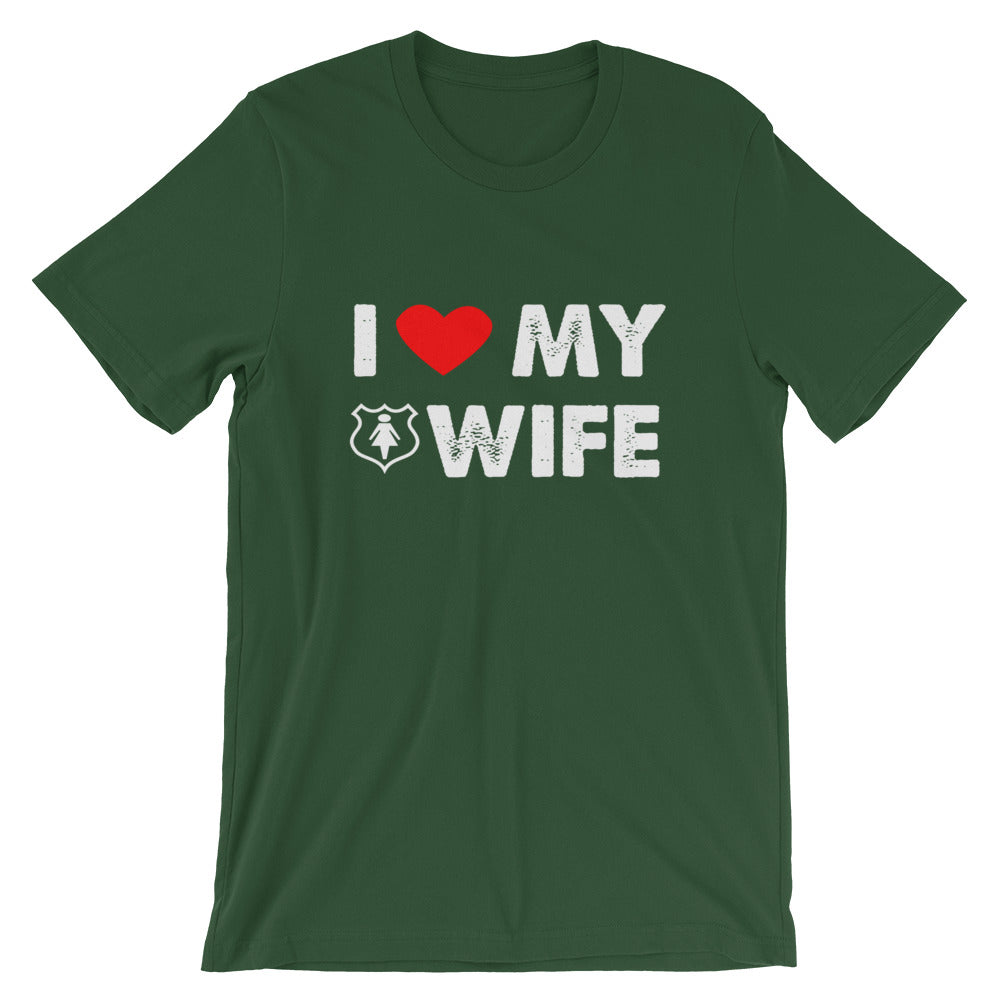 I Love My Wife Short-Sleeve Unisex T-Shirt