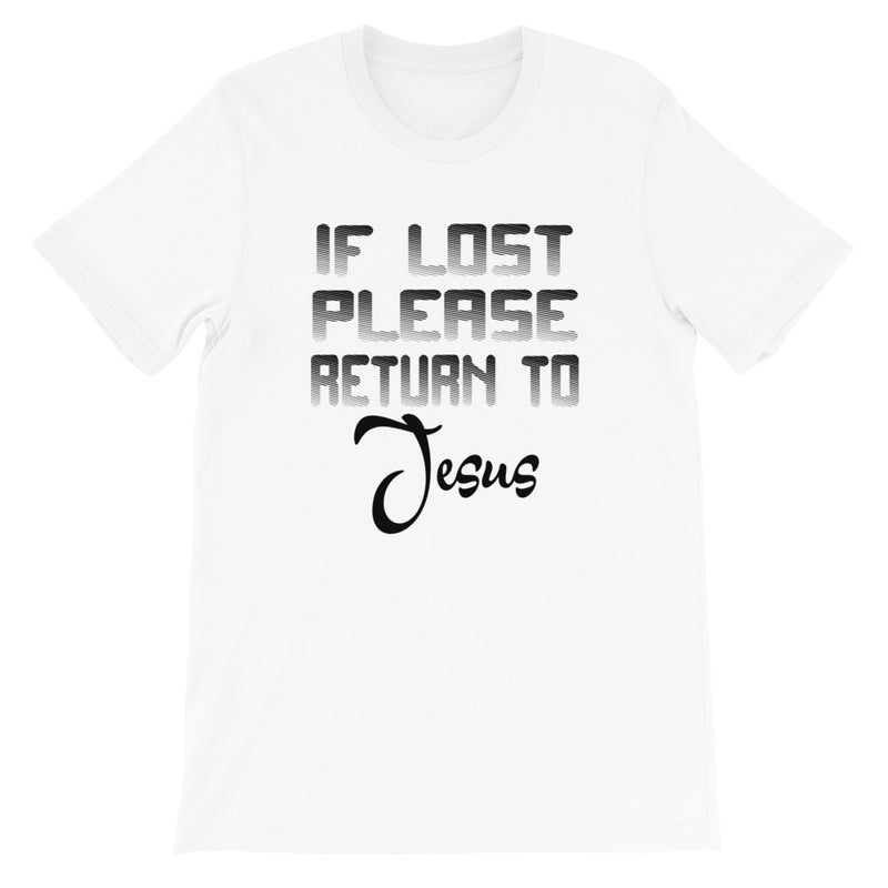Return To Jesus Short-Sleeve Unisex T-Shirt