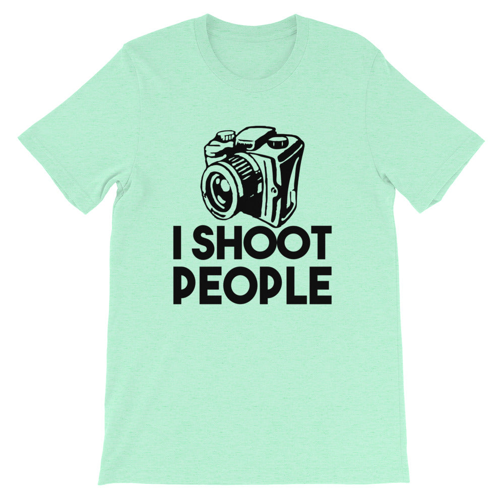 I Shoot People Short-Sleeve Unisex T-Shirt