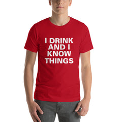 I Know Things Short-Sleeve Unisex T-Shirt