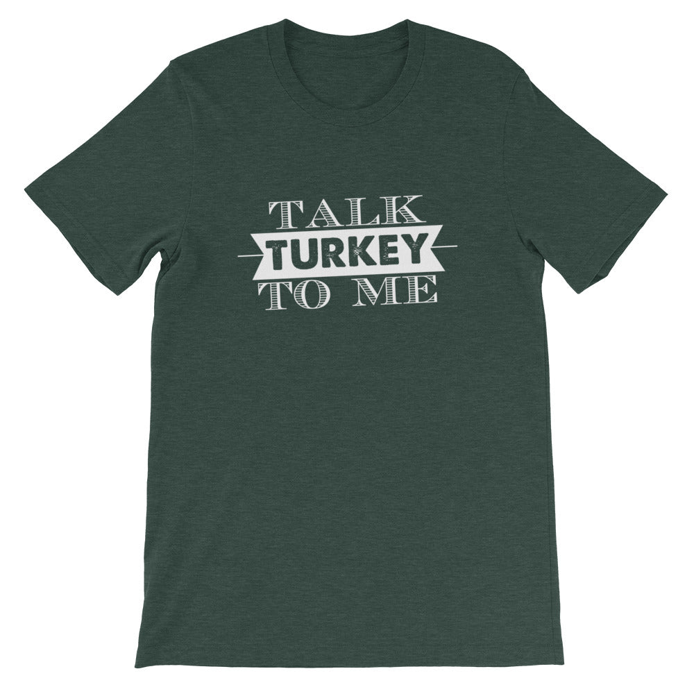 Talk Turkey To Me Short-Sleeve Women T-Shirt