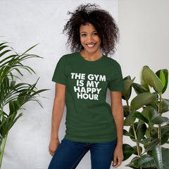 Gym Happy Hour Short-Sleeve Women T-Shirt