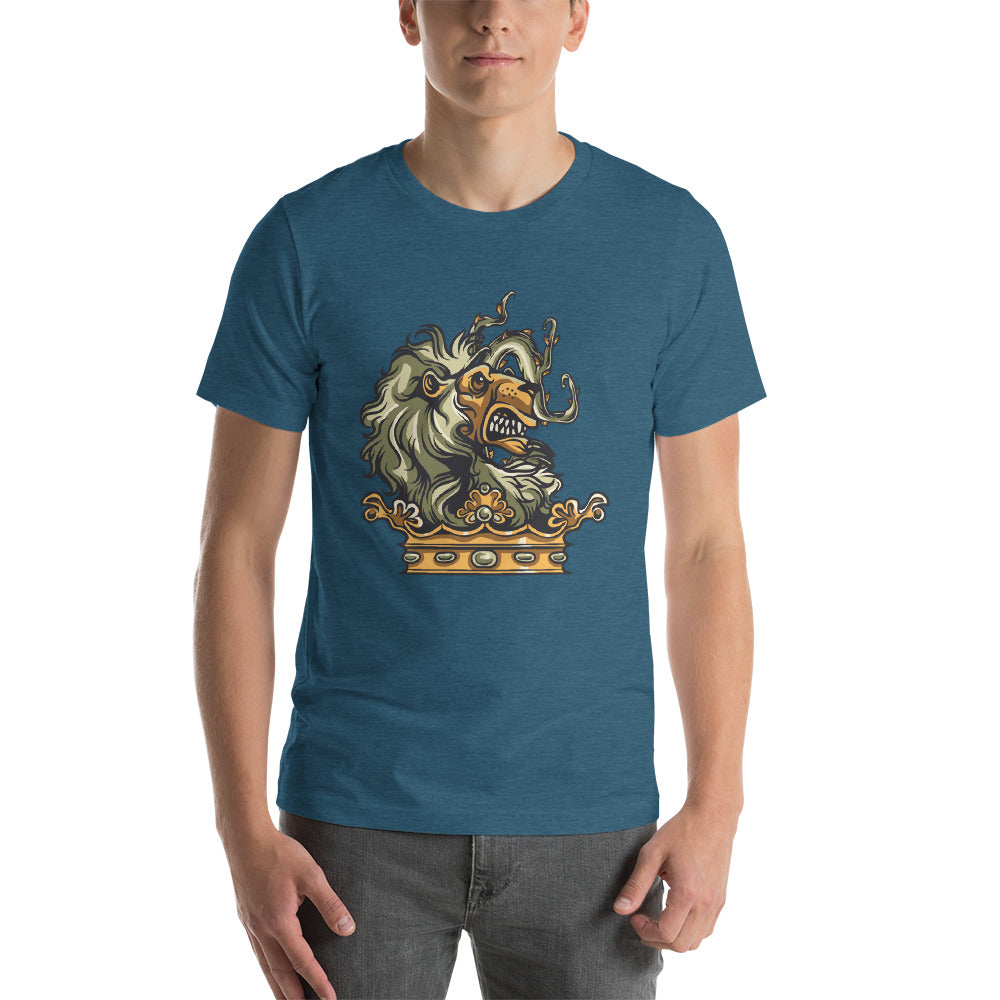 Lion Head Short-Sleeve Unisex T-Shirt