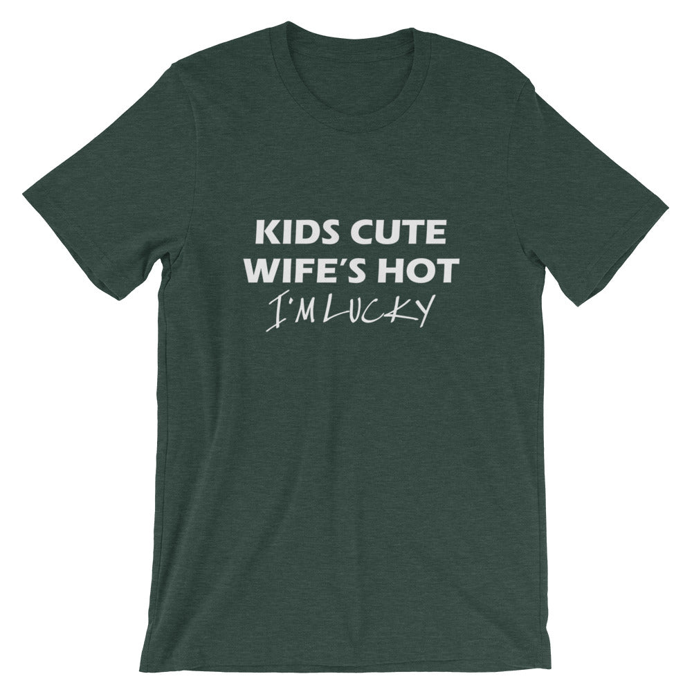 I'm Lucky Short-Sleeve Unisex T-Shirt