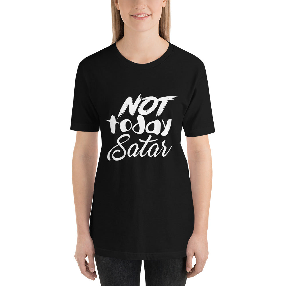 Not Today Satan Short-Sleeve Women T-Shirt