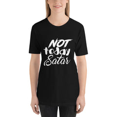 Not Today Satan Short-Sleeve Women T-Shirt
