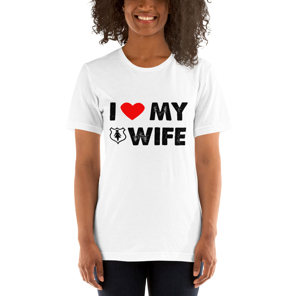 I Love My Wife Short-Sleeve Women T-Shirt