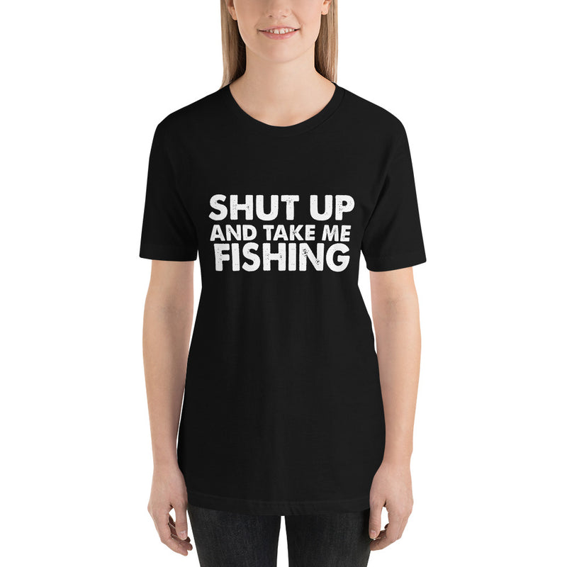 Take Me Fishing Short-Sleeve Women T-Shirt