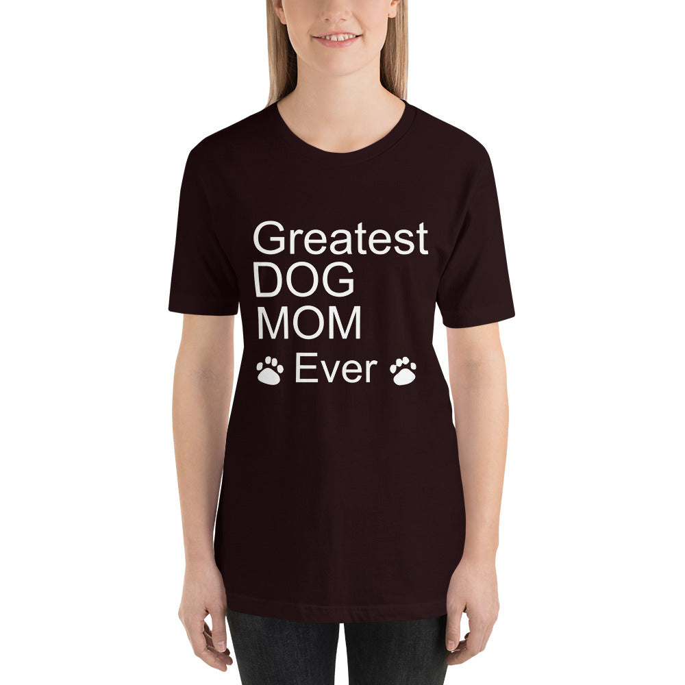 Dog Mom Short-Sleeve Women T-Shirt