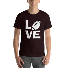 Love Football Short-Sleeve Unisex T-Shirt