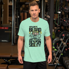 Beard Short-Sleeve Unisex T-Shirt