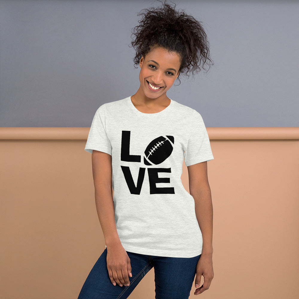 Love Football Short-Sleeve Women T-Shirt