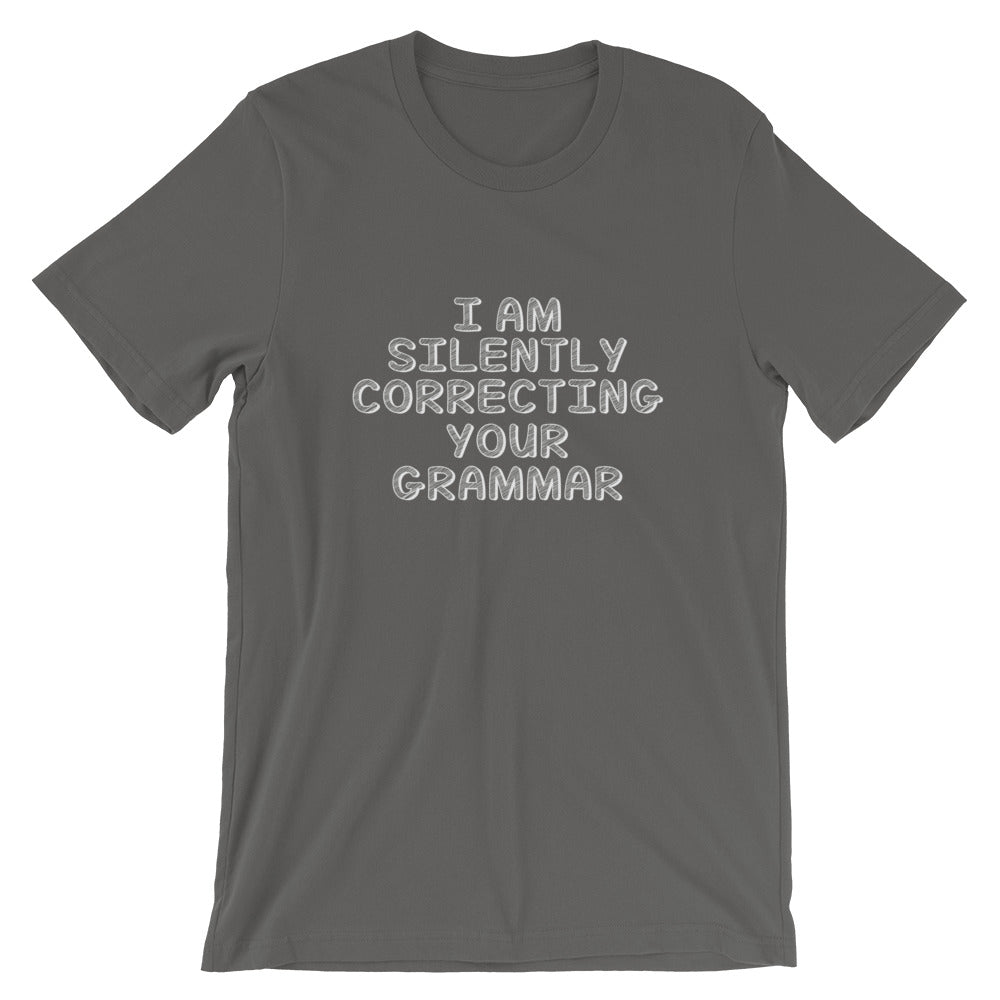 Correcting Your Grammar Short-Sleeve Unisex T-Shirt