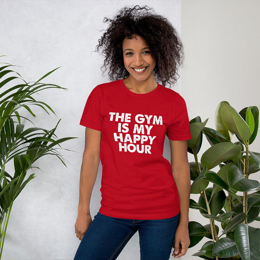 Gym Happy Hour Short-Sleeve Women T-Shirt