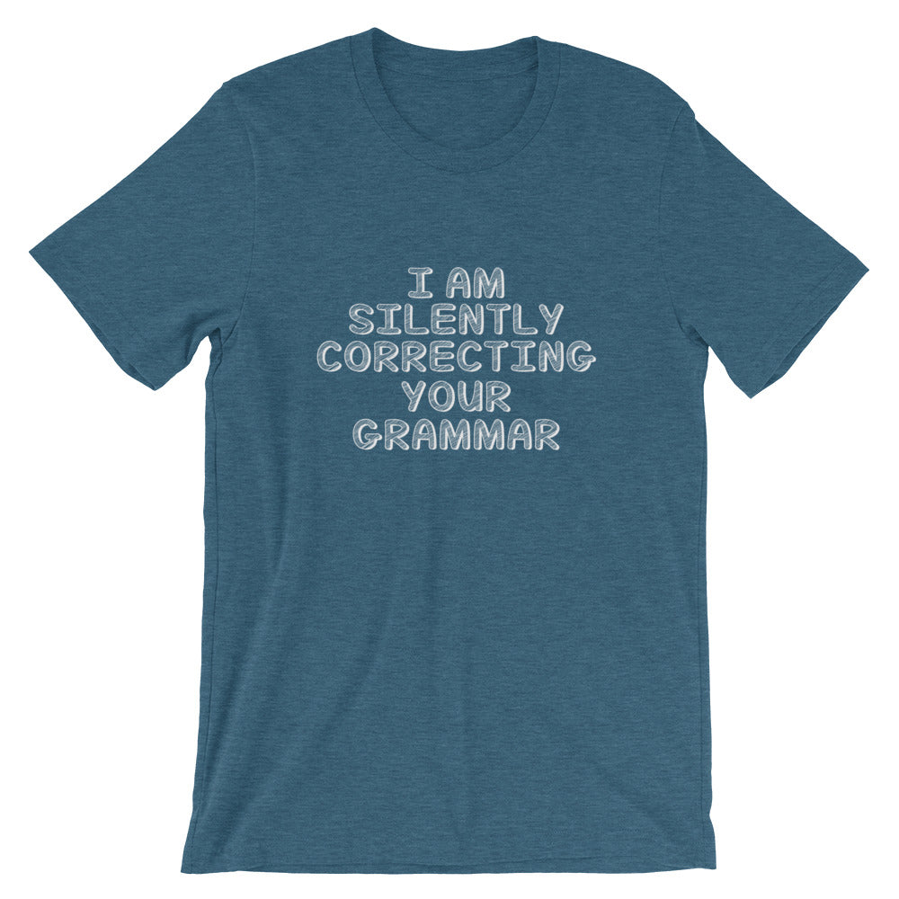 Correcting Your Grammar Short-Sleeve Unisex T-Shirt