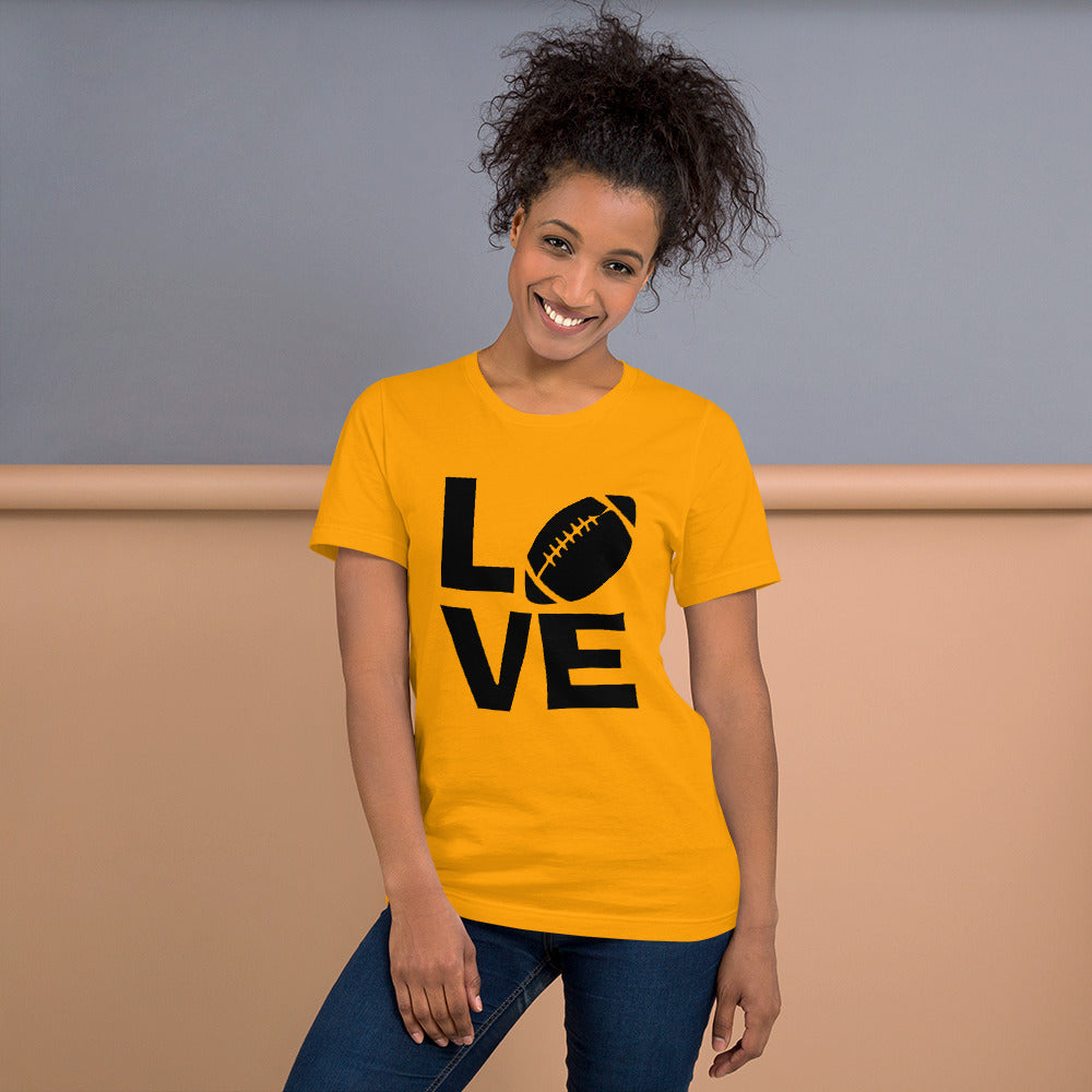 Love Football Short-Sleeve Women T-Shirt