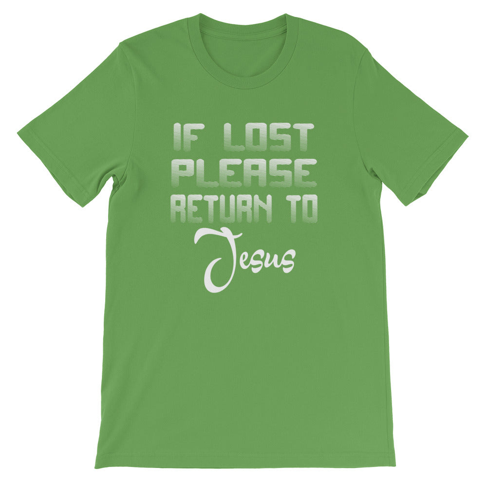 Return To Jesus Short-Sleeve Unisex T-Shirt