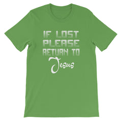 Return To Jesus Short-Sleeve Unisex T-Shirt